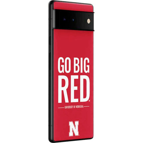 University of Nebraska Go Big Red Google Pixel 6 Skin